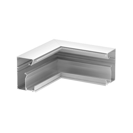 GAD IEL 6115795 OBO BETTERMANN Innenecke, Design-Kanal ohne Deckel, eloxiert, Aluminium, Alu