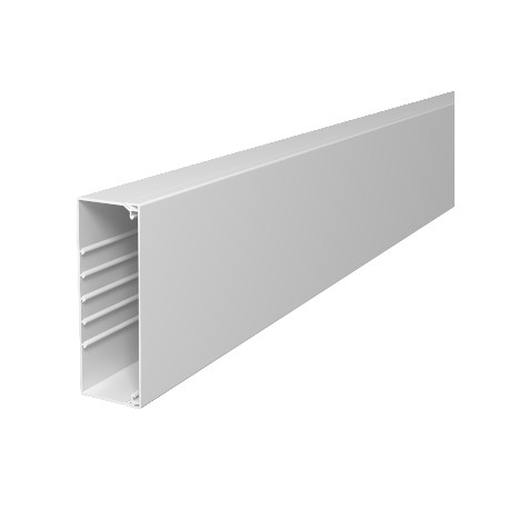 WDK60170RW 6191258 OBO BETTERMANN Wall trunking system with floor knock-outs, 60x170x2000, Pure white, 9010,..