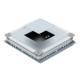 UGD 350-3 6 7410108 OBO BETTERMANN Box conj.portamec., 350-3 per GES6, 510x467x70, banda zincato, DIN EN 101..