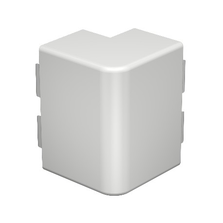 WDK HA60130RW 6192343 OBO BETTERMANN angolo esterno, 60x130mm, bianco puro, 9010, Cloruro di polivinile, PVC