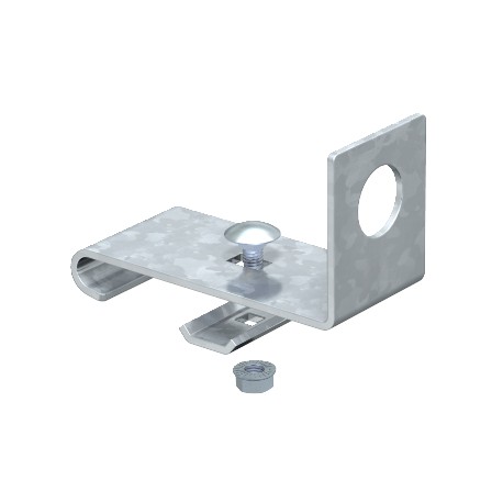 SH KAB 25 FS 6015433 OBO BETTERMANN supporto laterale per ingresso cavo M25, galvanizzato-Strip, DIN EN 1014..