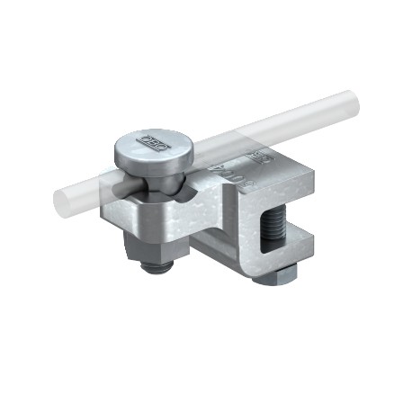5004 DIN-FT 12 5304407 OBO BETTERMANN Piastre connettore per RD 8-10 flangia 12 mm, 12 mm, zincato a caldo, ..
