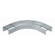 WLB 90 164 FS 6229352 OBO BETTERMANN 90 ° bend, p / band.esc. vasta extensão de 160, 160x400, banda galvaniz..