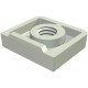 SQ M6 2146509 OBO BETTERMANN StarQuick dado, M6, grigio chiaro, RAL 7035, Policarbonato, PC