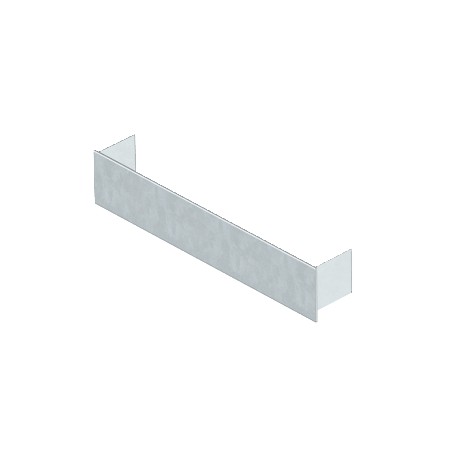 SES 25037 7404006 OBO BETTERMANN Pieza de caja terminal SES 25037 250x37mm Acero, St galvanizado en banda, D..