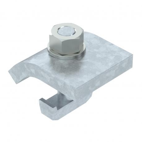 KWH 15 FT 6355056 OBO BETTERMANN Clamping profile with hook screw, h 15 mm, 60x50, Hot-dip galvanised, DIN..