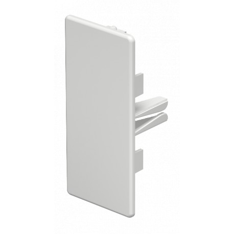 WDK HE40090RW 6193234 OBO BETTERMANN Tapa final, 40x90mm, blanco puro, 9010, Cloruro de polivinilo, PVC