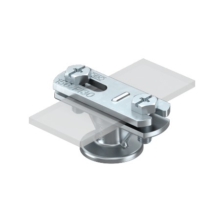 113 B-Z-HD-FL 5230462 OBO BETTERMANN support de pilote pour conducteur plat, 30mm, électrozingué, DIN 50961,..
