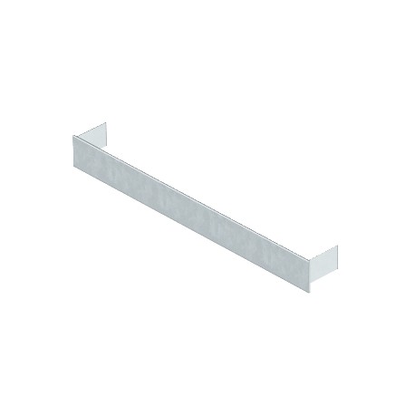 SES 19027 7403980 OBO BETTERMANN Abschnitt End-Verschluss, 190x27mm, bandverzinkt, DIN EN 10147, Stahl, St