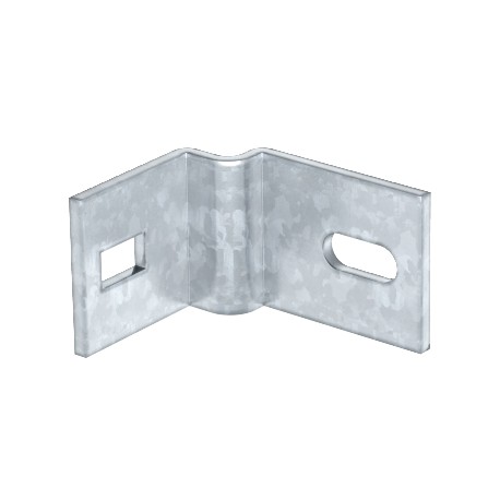 BW 80 55 FT 6019528 OBO BETTERMANN Fastening bracket for IS 8 support, 80x65, Hot-dip galvanised, DIN EN ISO..