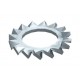 DIN 6798 A M8 G 3404080 OBO BETTERMANN Arandela dentada, M8, electrozincado, DIN 50961, Acero, St