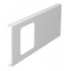 D2-1 110RW 6194036 OBO BETTERMANN Plaque simple prise de montage, 110x300mm, blanc pur, 9010, du chlorure de..