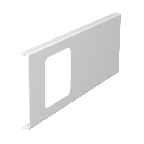 D2-1 110RW 6194036 OBO BETTERMANN Cover for single device installation, 110x300mm, Pure white, 9010, Polyvin..