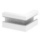 GS-AA70210RW 6278010 OBO BETTERMANN External corner asymmetrical, 70x210mm, Pure white, 9010, Steel, St