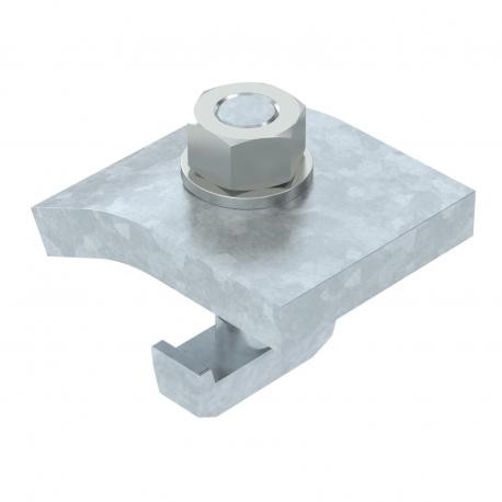 KWH 10 FT 6355048 OBO BETTERMANN Escuadra de apriete, c/tornillo de gancho,h 10 mm, 60x50, galvanizado en ..