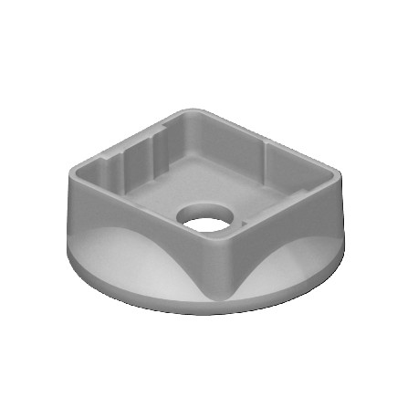 177 U 5207371 OBO BETTERMANN pince de base, de type 177 / VA, gris clair, RAL 7035, Polypropylène, PP