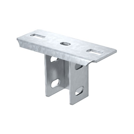 KUS 5 FT 6348904 OBO BETTERMANN faceplate, para o perfil US 5, galvanizado a quente, DIN EN ISO 1461 Aço St