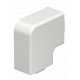 WDK HF25040RW 6192793 OBO BETTERMANN angle plan, 25x40mm, blanc pur, 9010, du chlorure de polyvinyle, PVC