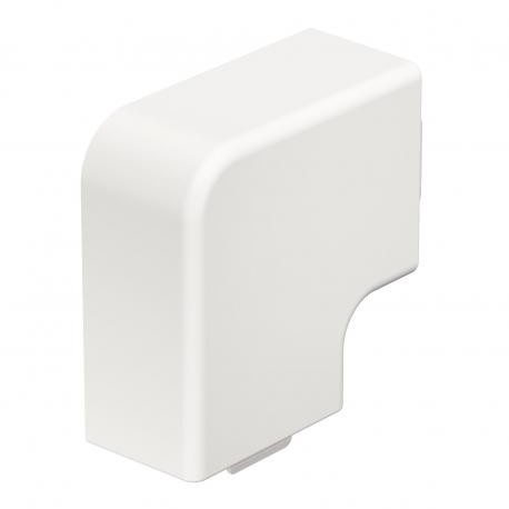 WDK HF25040RW 6192793 OBO BETTERMANN angle plan, 25x40mm, blanc pur, 9010, du chlorure de polyvinyle, PVC