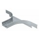 WRAA 163 FS 6098804 OBO BETTERMANN Mounting/branch piece for wide span cable tray 160, 160x300, Strip-galvan..