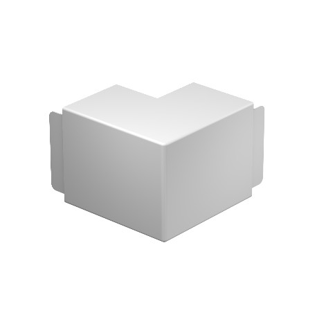 WDK HA100130RW 6192424 OBO BETTERMANN angle extérieur, 100x130mm, blanc pur, 9010, du chlorure de polyvinyle..