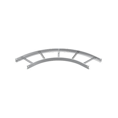 LBI 90 660 VS VA 7160097 OBO BETTERMANN 90 ° de courbure pour câble escabeau VS, 60x600, acier inoxydable, n..