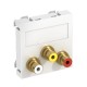 MTG-12R L RW1 6105162 OBO BETTERMANN Unterstützung von Multimedia-Audio / Video-3xsocket mit verkauft. Verbi..