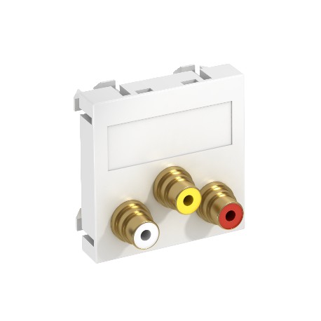 MTG-12R L RW1 6105162 OBO BETTERMANN Unterstützung von Multimedia-Audio / Video-3xsocket mit verkauft. Verbi..