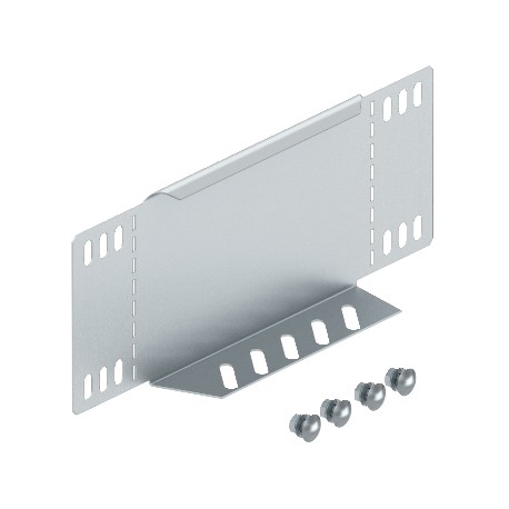 RWEB 140 DD 7107536 OBO BETTERMANN réduit la fermeture / de fin de bac à câble, 110x400, aluminium revêtu de..