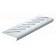 BEB 550 DD 7083640 OBO BETTERMANN Floor end plate for cable tray, B550mm, Zinc-aluminium coated, double-dip,..