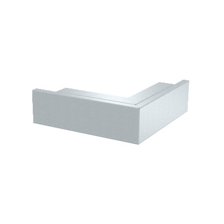 LKM A40060RW 6249094 OBO BETTERMANN angolo esterno, con coperchio, 40x60mm, bianco puro, 9010, banda zincata..