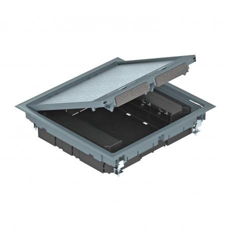 GES9 55U V 7011 7405037 OBO BETTERMANN Set instalação do dispositivo, recesso, ferro fundido cinzento, 7011,..