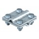 253 8X8 5312604 OBO BETTERMANN Cross-connettore, 8-10mm, DIN zincato a caldo 267, Teil 10 Acciaio St