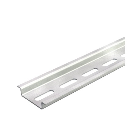 2069 2M GTPL 1115669 OBO BETTERMANN Perfil, perfurados, 2000x35x7,5, galvanizado, passivado, aço, St