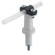 133 A 5202248 OBO BETTERMANN supporto Withduc. in tegola, ardesia RD 8-10 50mm, poliammide, PA