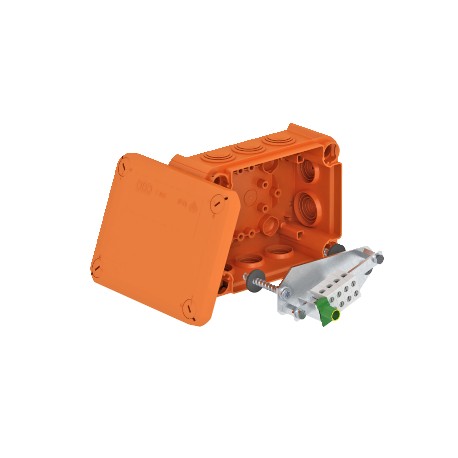T 100 ED 10-5 7205533 OBO BETTERMANN Anschlussdose für den Funktionserhalt, 150x116x67, pastellorange 2003, ..