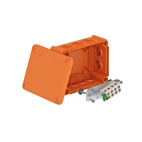 T 160 ED 16-5 7205536 OBO BETTERMANN Junction box for function maintenance, 190x150x77, Pastel orange, 2003,..