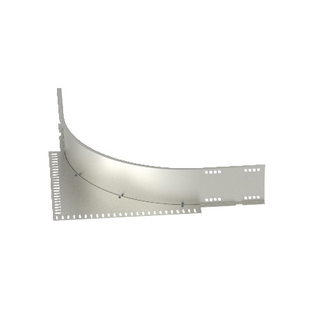 WEAS 160 VA4301 6098868 OBO BETTERMANN Corner extension piece , 160, Stainless steel, grade 304, VA, 1.4301