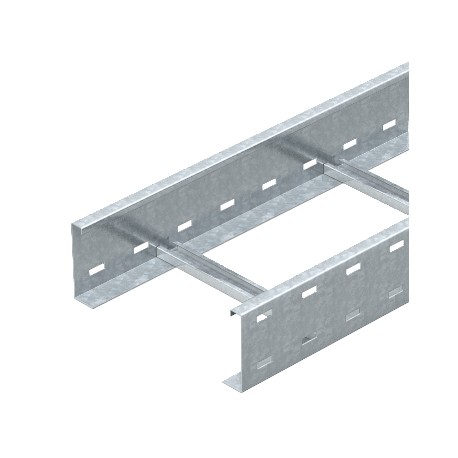 WKLG 1140 FS 6311016 OBO BETTERMANN Vassoio arco largo con la perforazione laterale, 110x400x6000, banda zin..