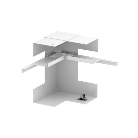 GS-DI70170RW 6278240 OBO BETTERMANN asymétrique 70x170mm simple, à l'intérieur d'angle, Pure White, 9010 Ste..