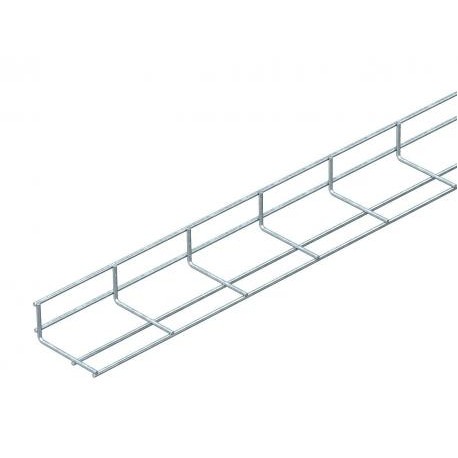 GW 40 80 FT 6003818 OBO BETTERMANN Profil grille, 80x40x2000, galvanisé à chaud DIN EN ISO 1461 acier St
