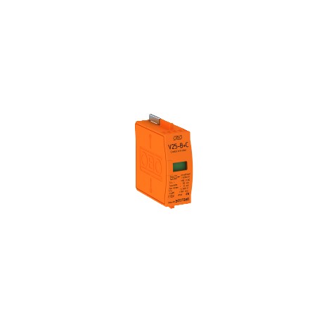 V25-B+C 0-150 5097088 OBO BETTERMANN combinado V25 pára-raios, parte ativa, 150V,