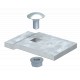 LKS 60 5 FT 6232485 OBO BETTERMANN Serraggio pezzo per banda. scala ampio arco, 60x35, zincato a caldo, DIN ..