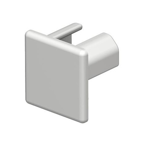 WDK HE15015RW 6193099 OBO BETTERMANN embout, 15x15mm, blanc pur, 9010, du chlorure de polyvinyle, PVC