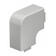 WDK HF40060RW 6192858 OBO BETTERMANN Flachwinkelhaube, 40x60mm, reines Weiß, 9010, Polyvinylchlorid, PVC