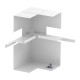 GS-AI70210RW 6278050 OBO BETTERMANN simples, assimétrico 70x210mm canto interno, Pure White, 9010 Aço St