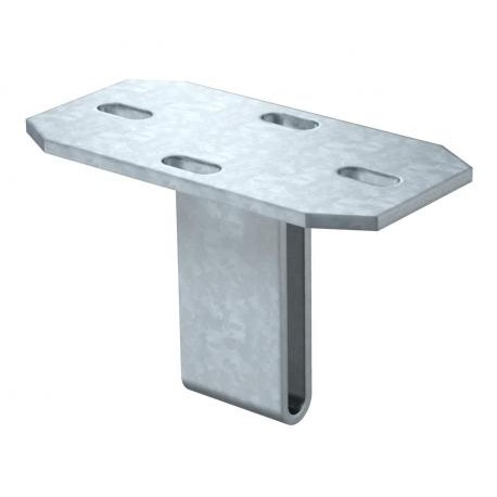 KU 7 FT 6349102 OBO BETTERMANN façade, pour le profil US 7, galvanisé à chaud, DIN EN ISO 1461 acier St