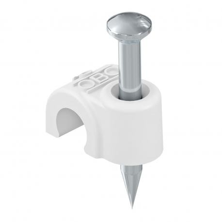 2004 25 RW 2225239 OBO BETTERMANN Grapillon, 4mm, L25, bianco puro, 9010, polipropilene, PP
