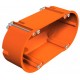 HG 60 2 2003422 OBO BETTERMANN Dispositivi di sicurezza Doppia, parete vuota, 138x68x50, arancio, polipropil..