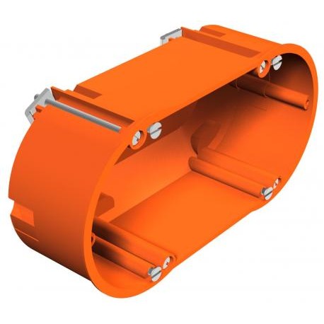 HG 60 2 2003422 OBO BETTERMANN Dispositivi di sicurezza Doppia, parete vuota, 138x68x50, arancio, polipropil..